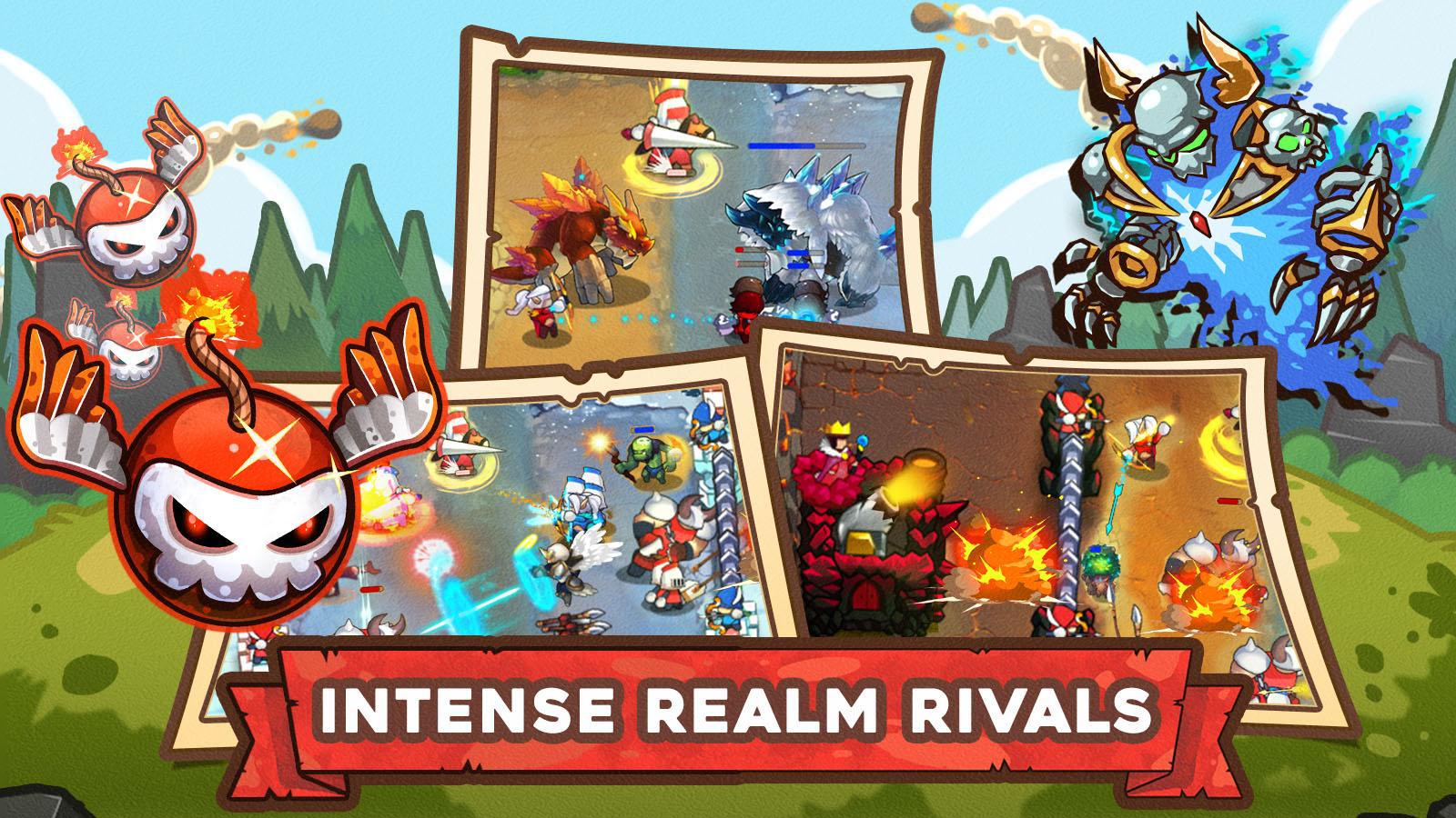 King Rivals: War Clash - PvP multiplayer strategy_游戏简介_图4