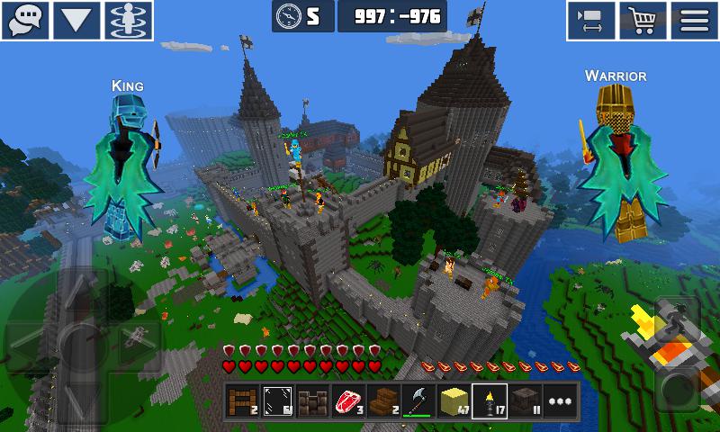 Planet Craft: Block Survival Craft Games Online_截图_4