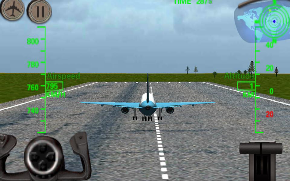3D飞机飞行模拟器 flight simulator 3d_截图_3