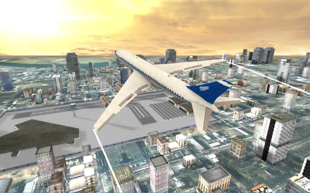 Flight Simulator: City Plane_截图_3