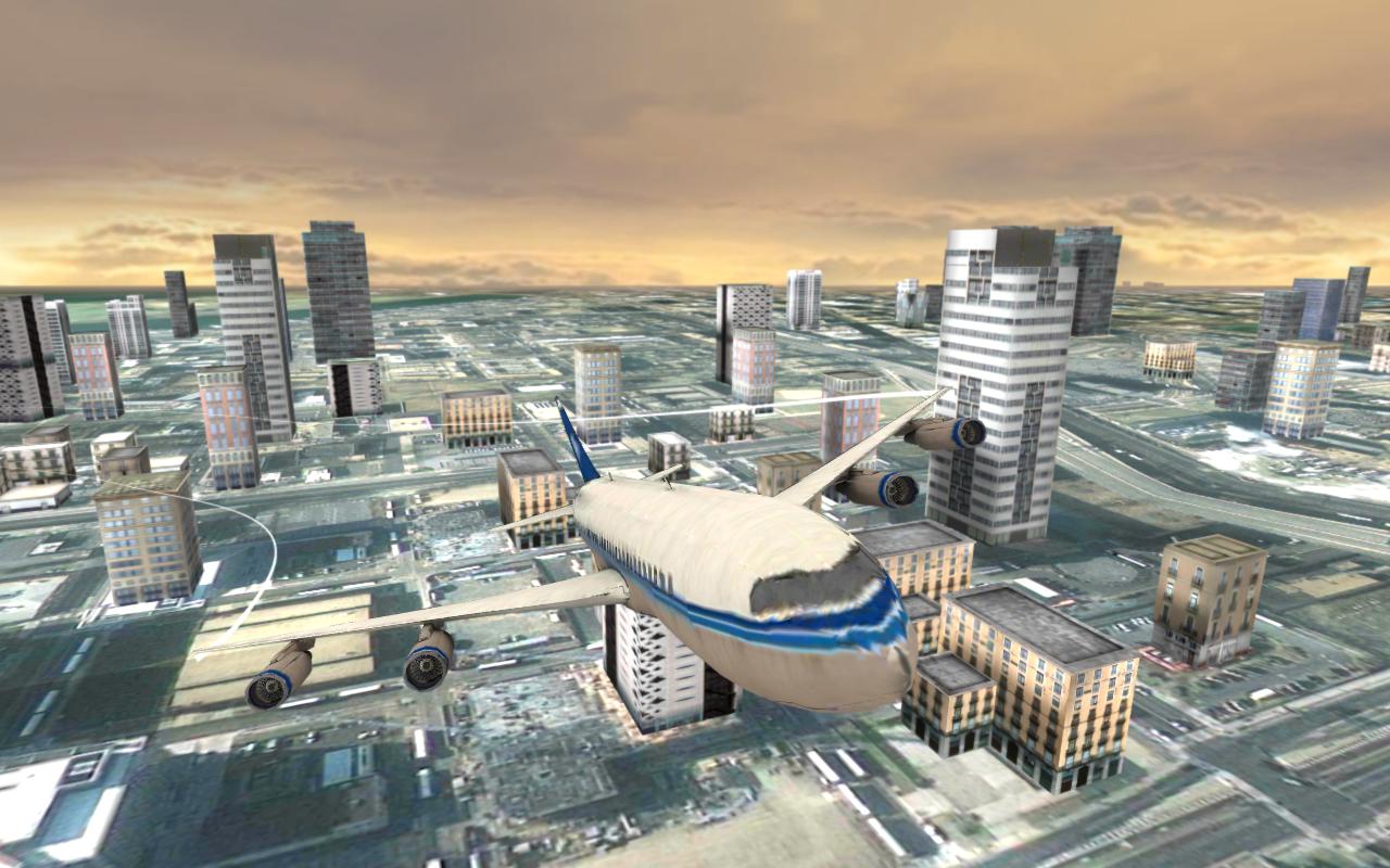 Flight Simulator: City Plane_截图_5