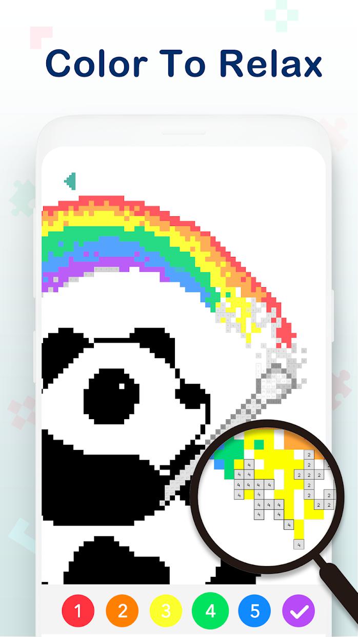 Pixel Art, Pixel Color by Number - Pixel Pop_截图_2