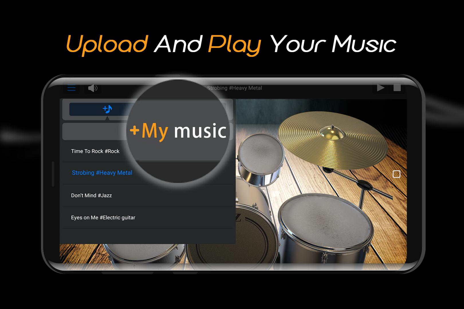 Easy Real Drums-Real Rock and jazz Drum music game_截图_4
