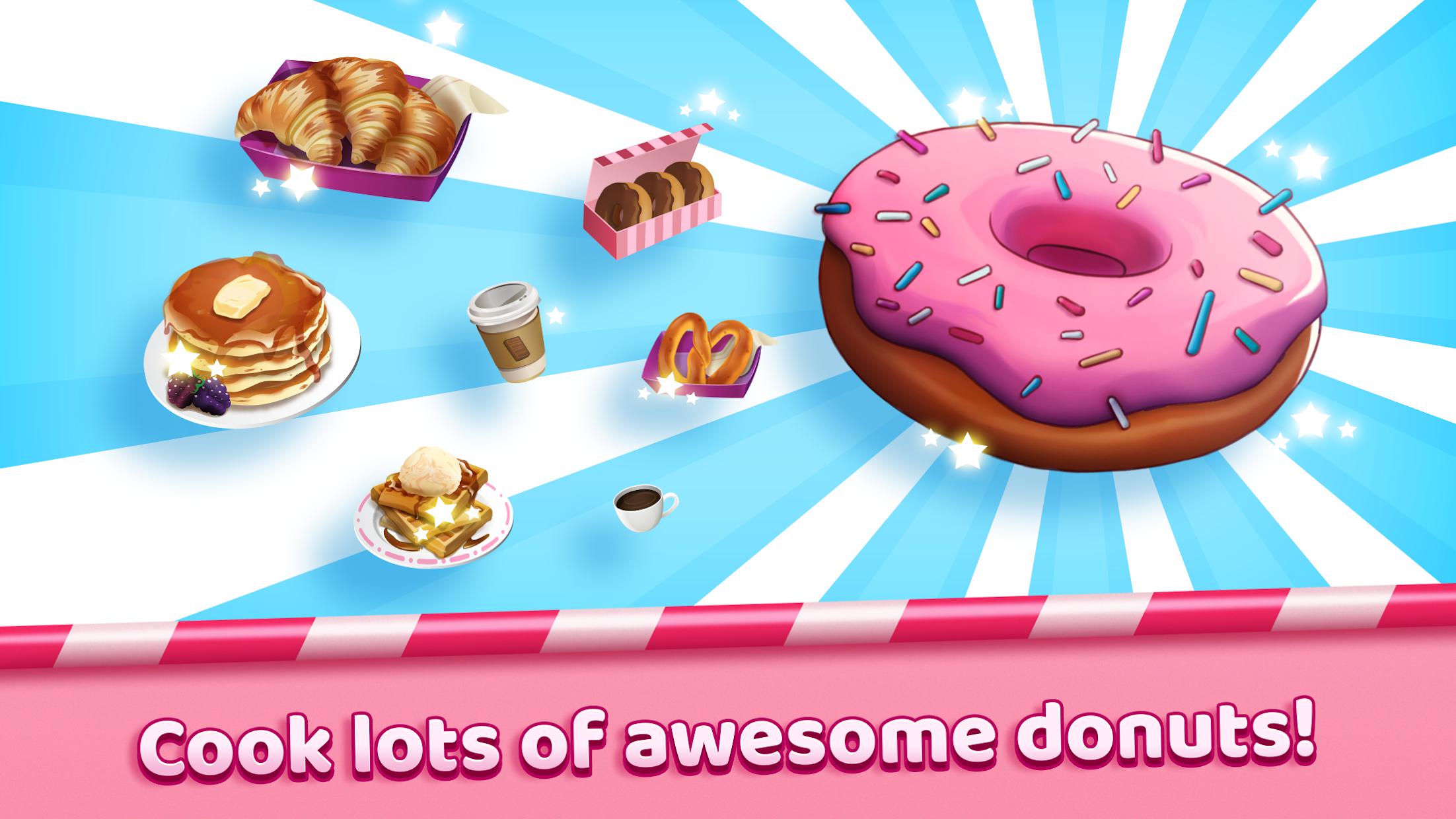 Boston Donut Truck - Fast Food Cooking Game_截图_3