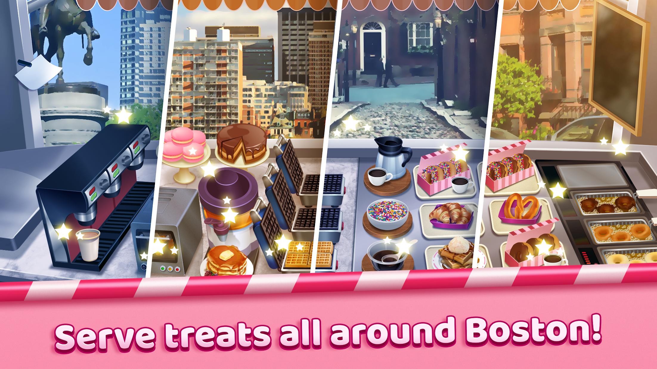 Boston Donut Truck - Fast Food Cooking Game_截图_4