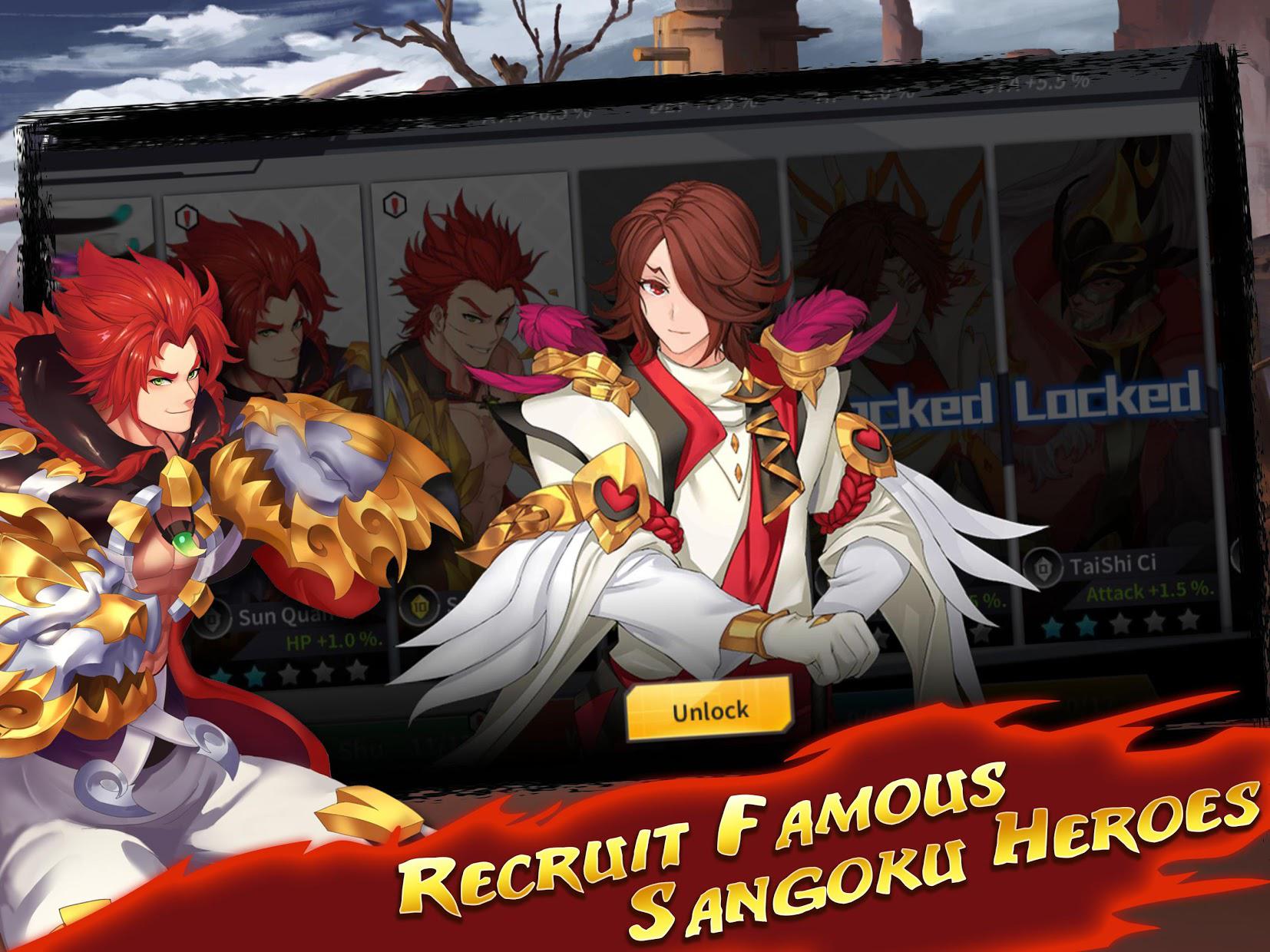 Light In Chaos: Sangoku Heroes [Action Fight RPG]_截图_4