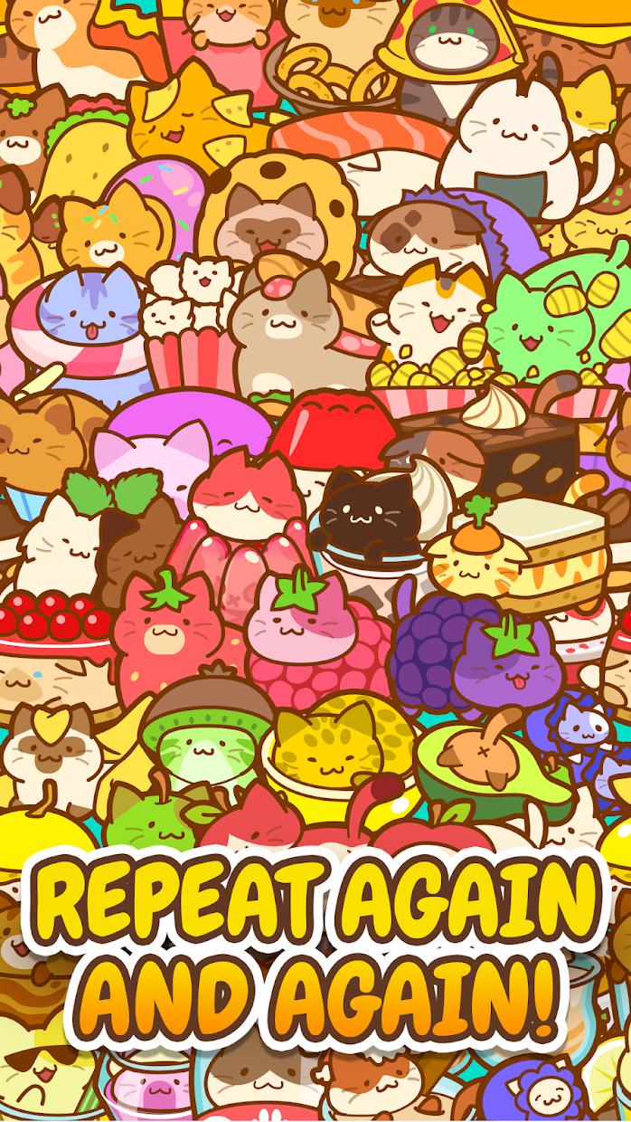 Baking of: Food Cats - Cute Kitty Collecting Game_截图_5