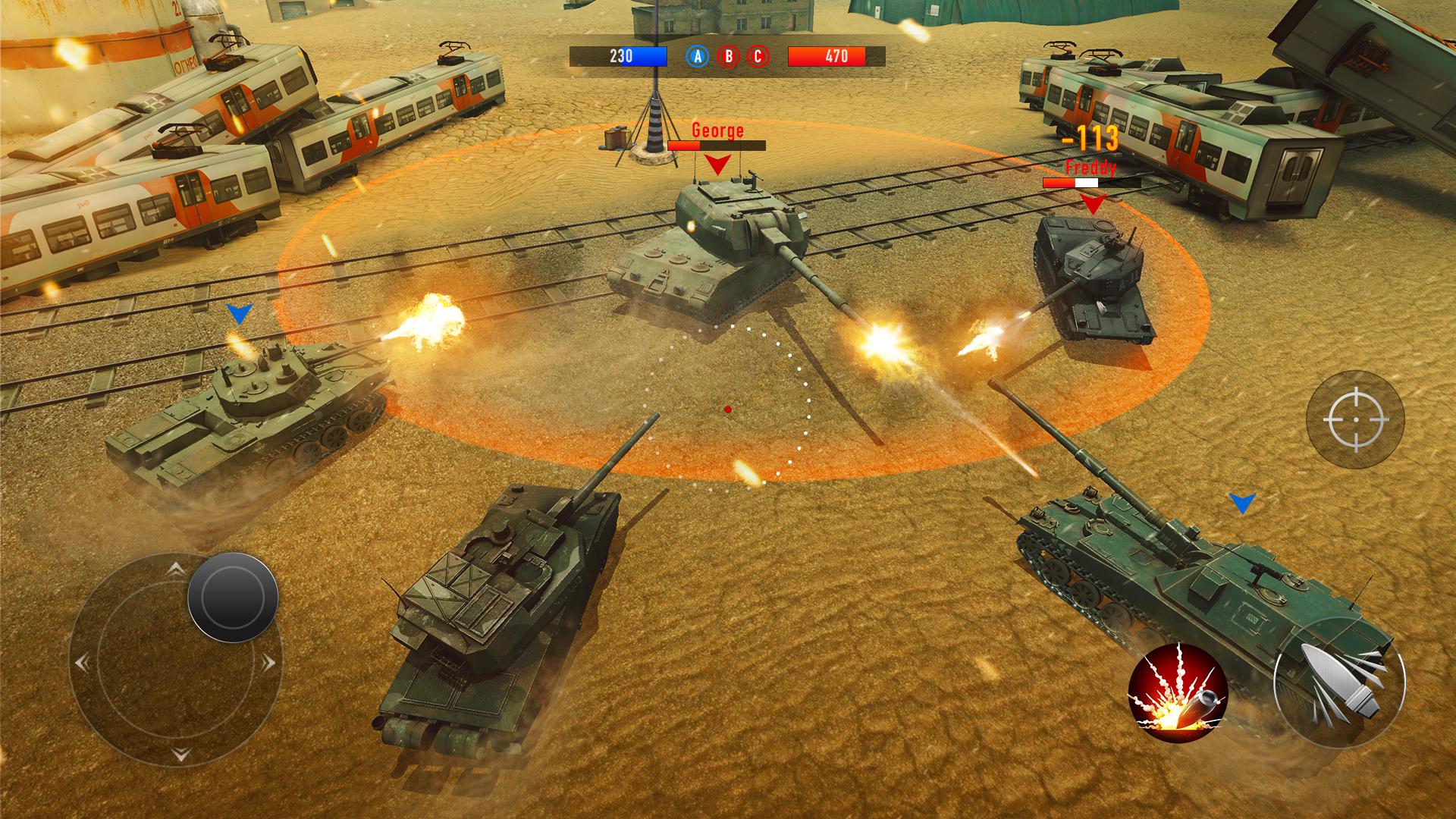 War of Tanks: PvP Blitz_截图_4