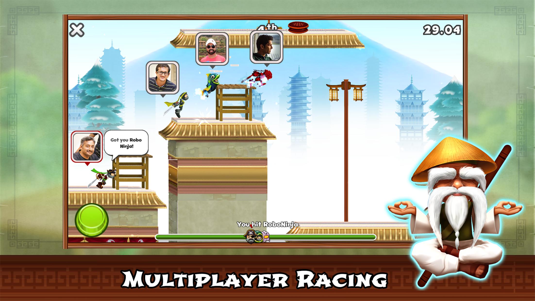 Ninja Race - Fun Run Multiplayer_截图_3
