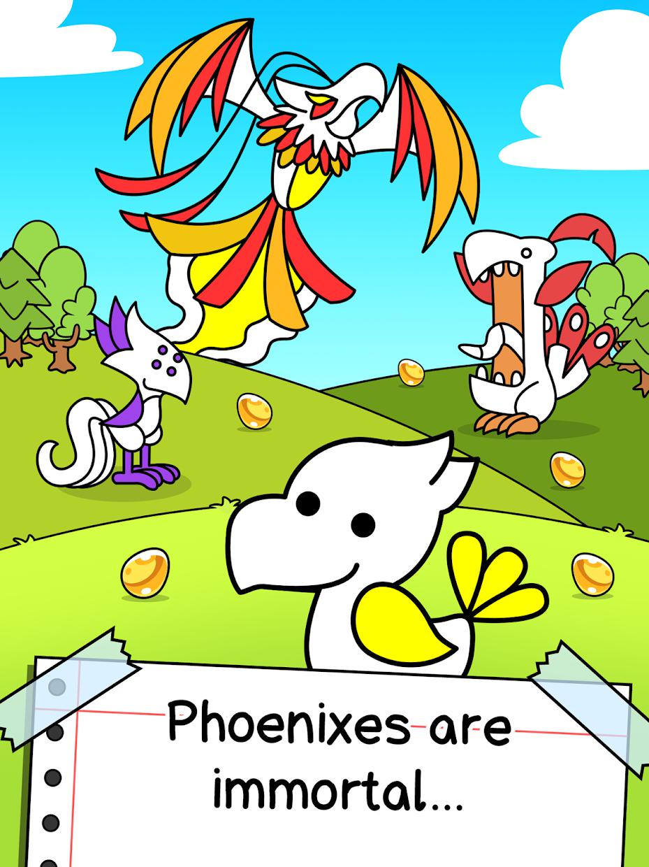 Phoenix Evolution - Create & Merge Legendary Birds_截图_5