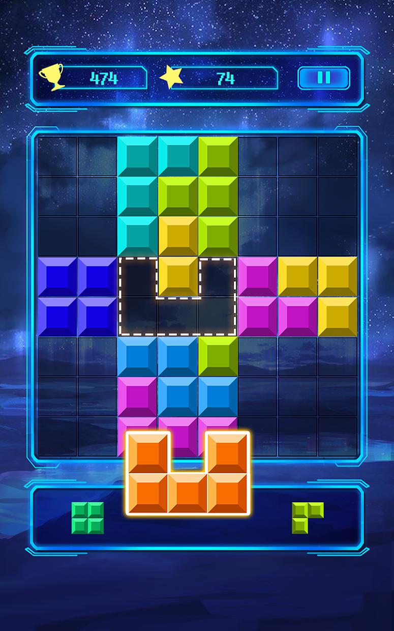 Brick block puzzle - Classic free puzzle_截图_5