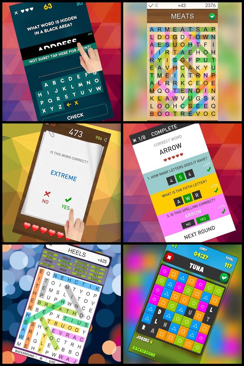 Word Games PRO - 63 in 1_游戏简介_图3