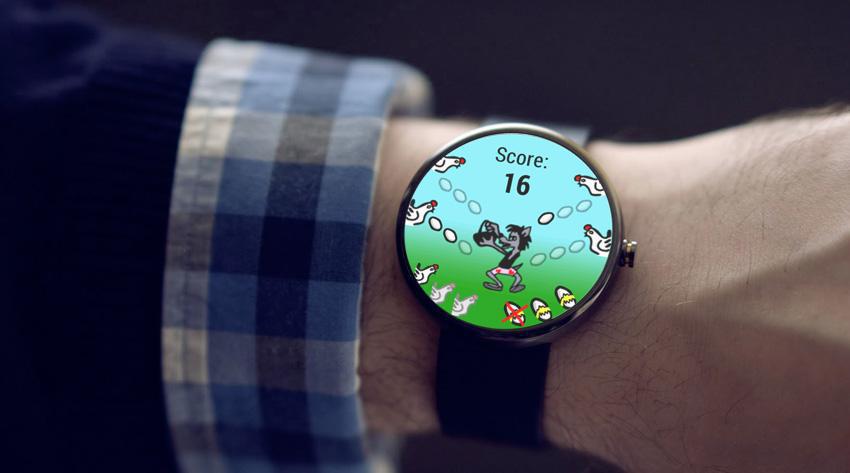 Wolf and Eggs game for watches_截图_3