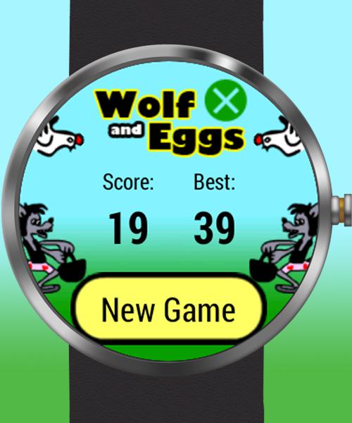 Wolf and Eggs game for watches_截图_5
