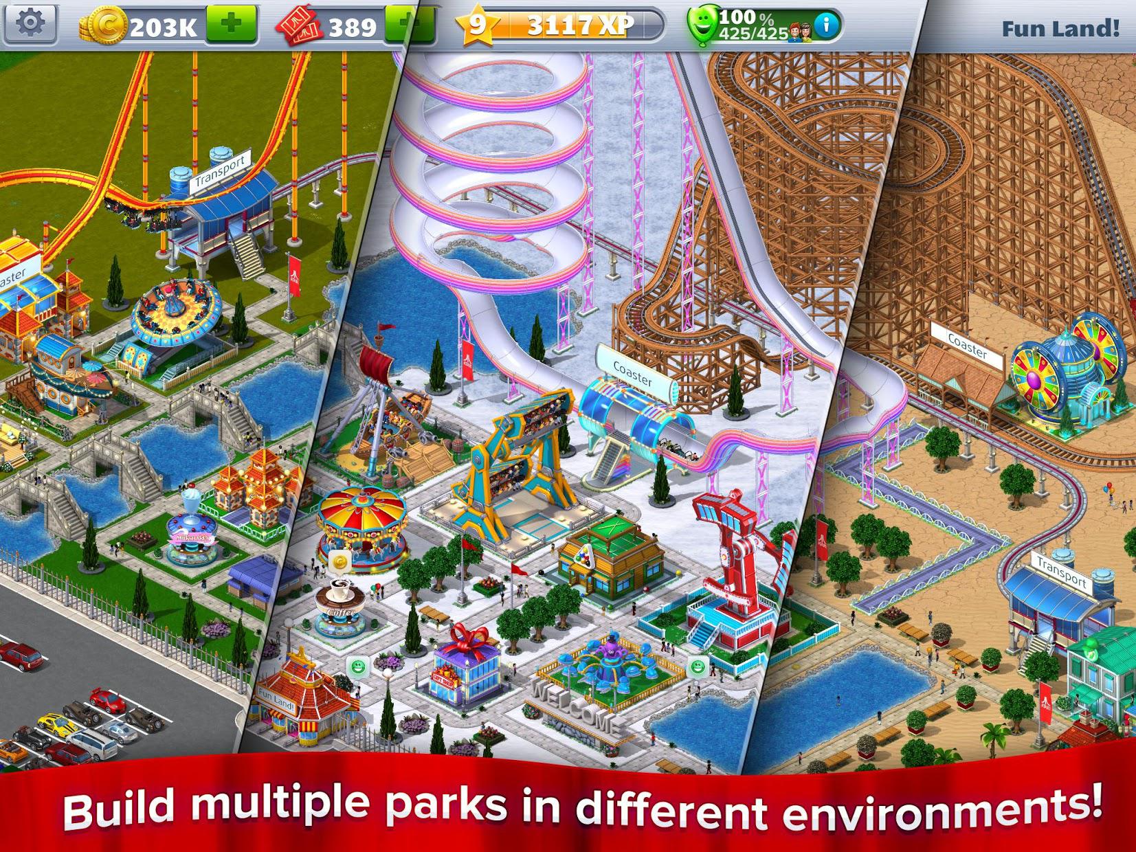 RollerCoaster Tycoon® 4 Mobile_截图_6