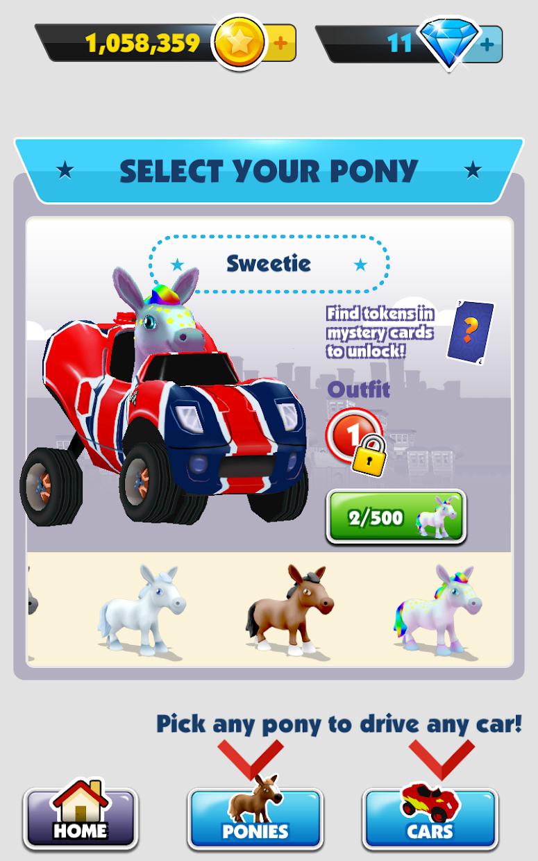 Pony Craft Unicorn Car Racing - Pony Care Girls_截图_4