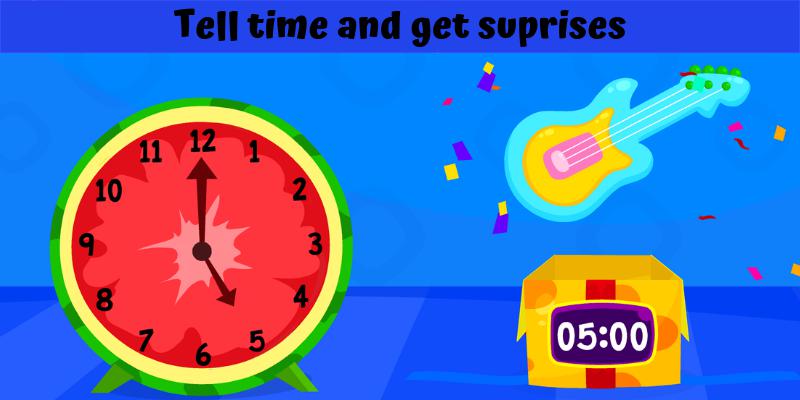 Telling Time Games For Kids - Learn To Tell Time_游戏简介_图3