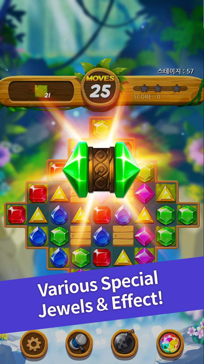 Jewels Forest : Match 3 Puzzle_截图_3
