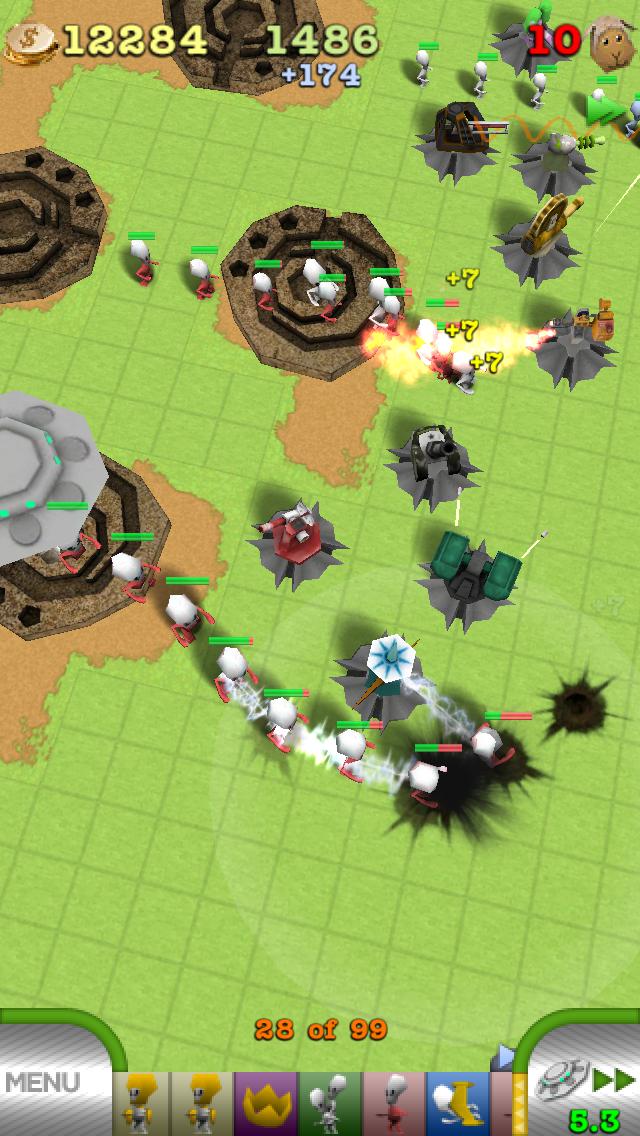 TowerMadness: 3D Tower Defense_截图_2