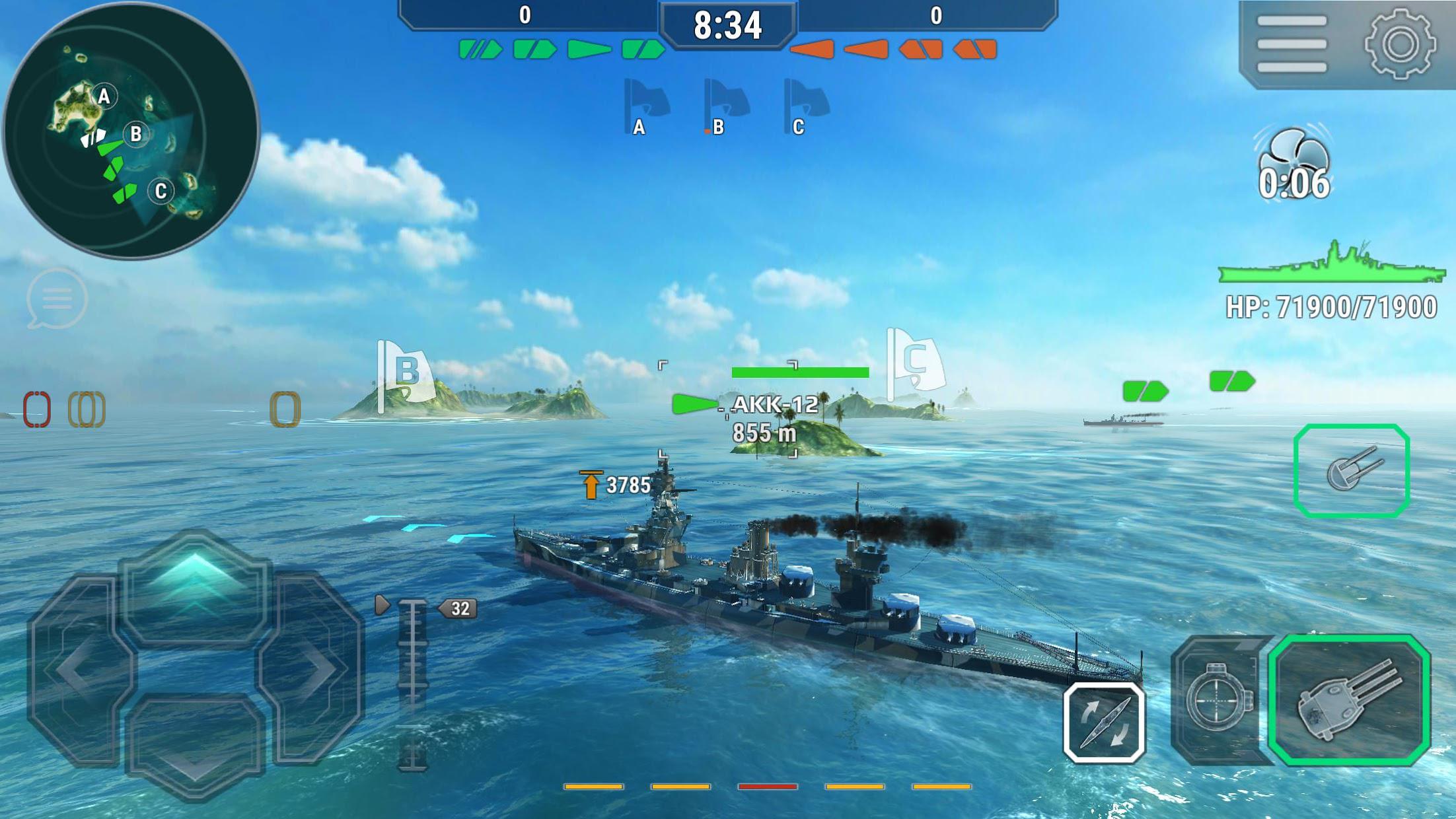 Warships Universe: Naval Battle_截图_3