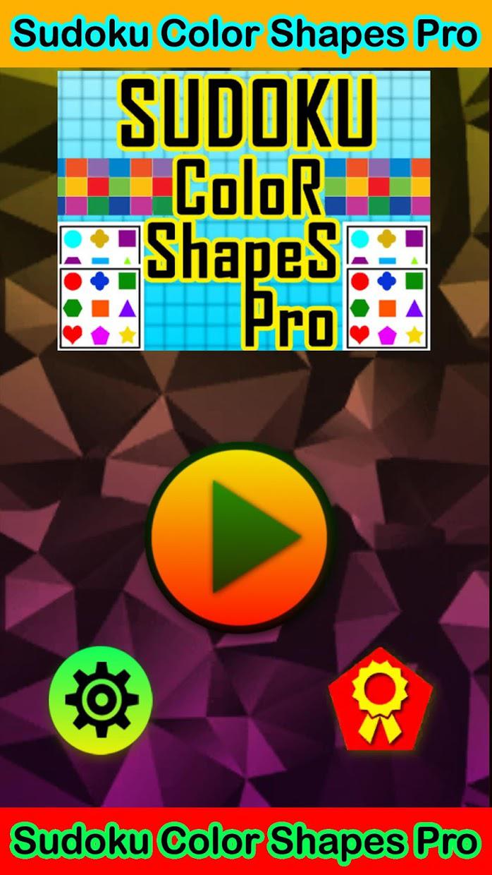 Sudoku Color Shapes Pro Puzzle : Kids Free Game