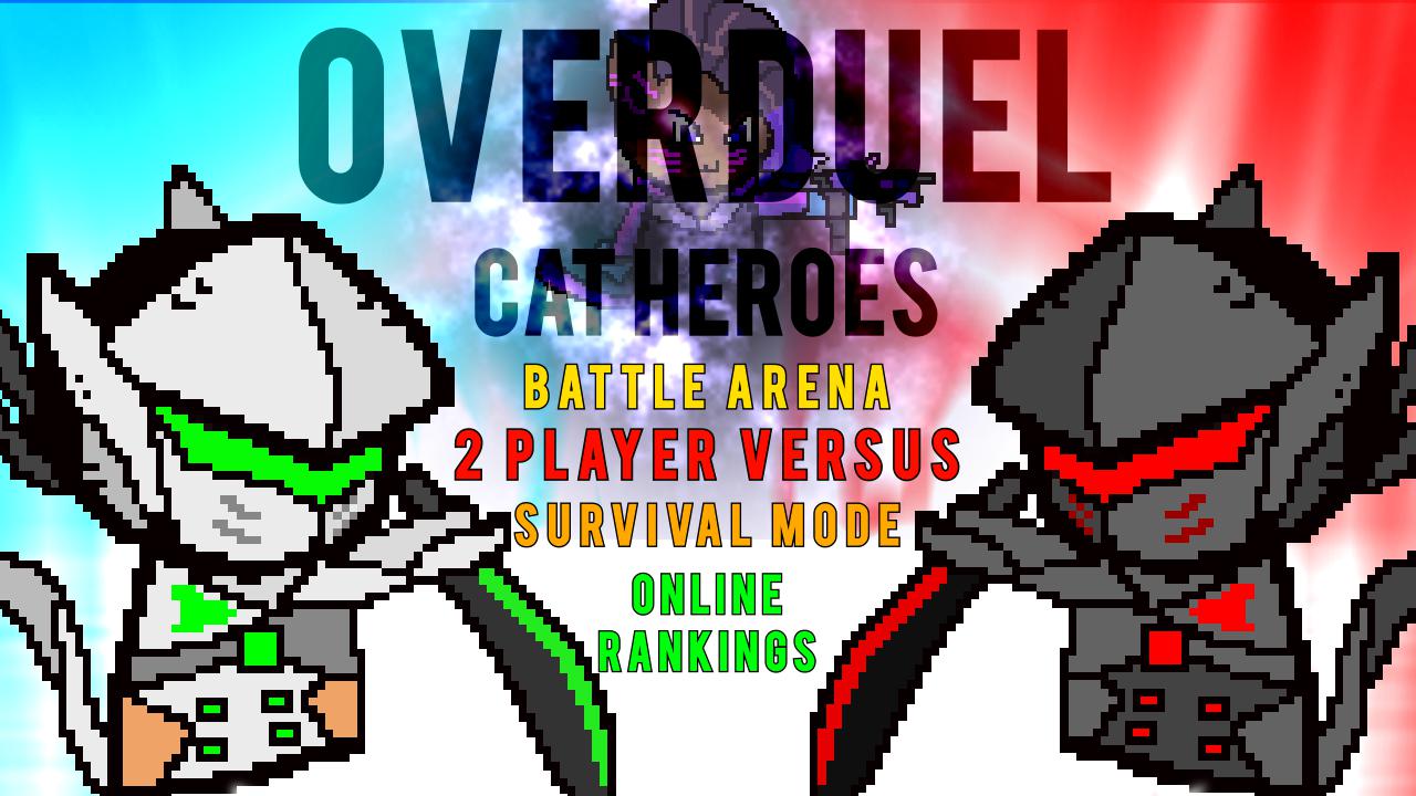 OVERDUEL 猫英雄竞技场 - Cat Heroes Arena Versus 2p_截图_4