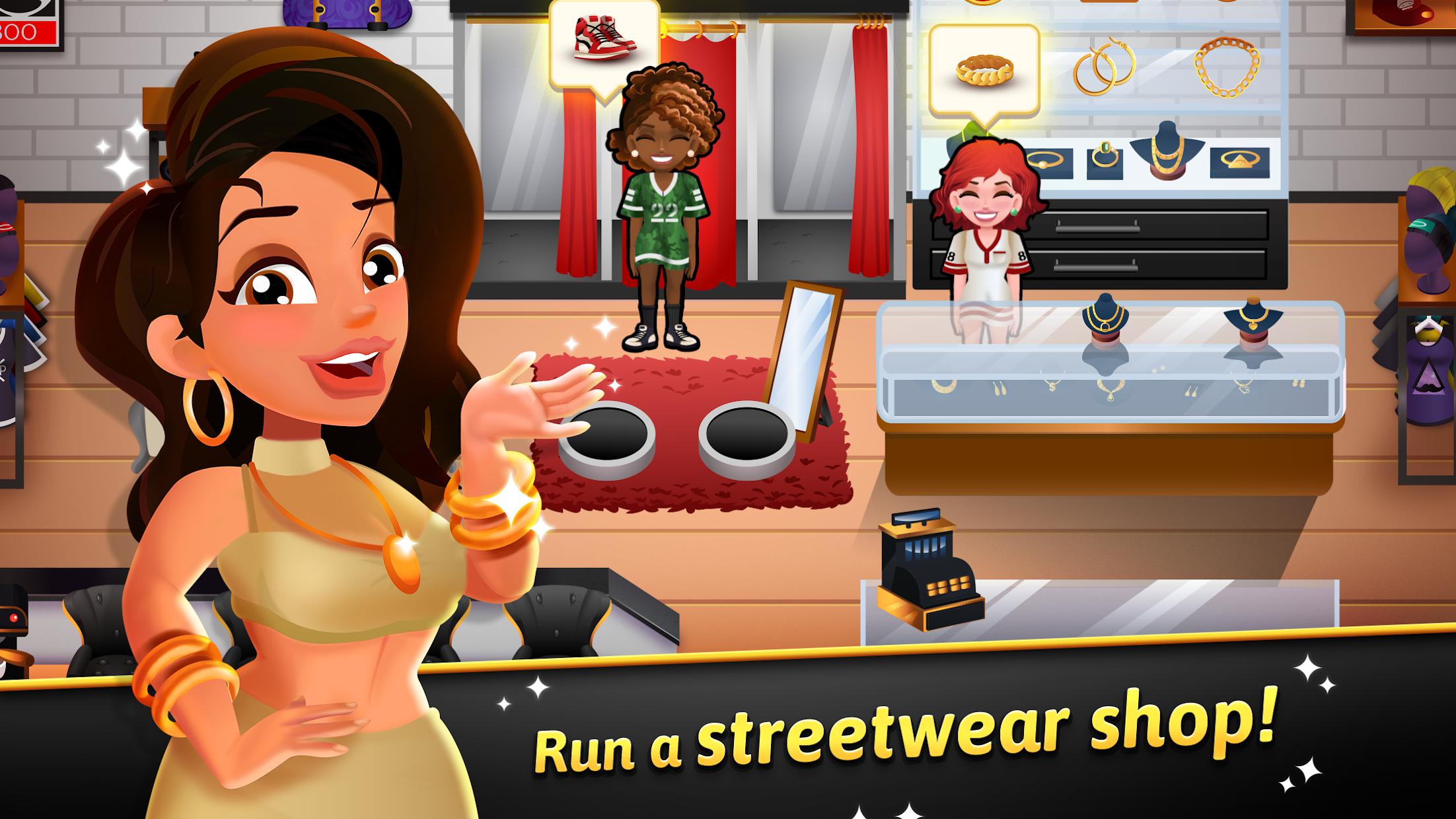 Hip Hop Salon Dash - Fashion Shop Simulator Game