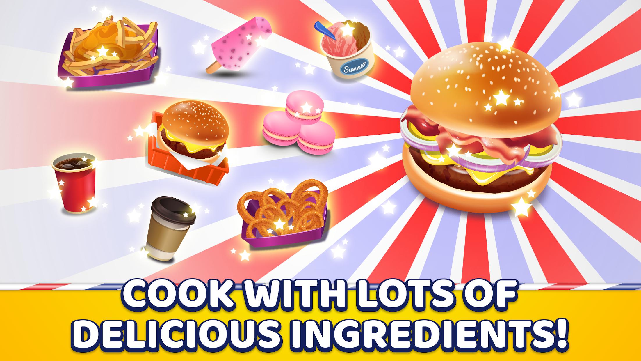  Burger Truck - Fast Food Cooking Game_截图_3