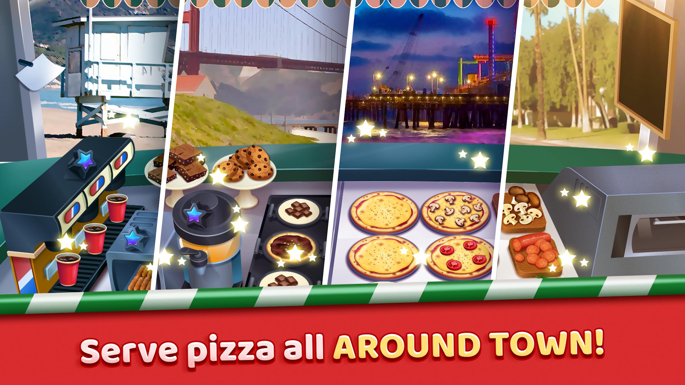 Pizza Truck California - Fast Food Cooking Game_截图_4