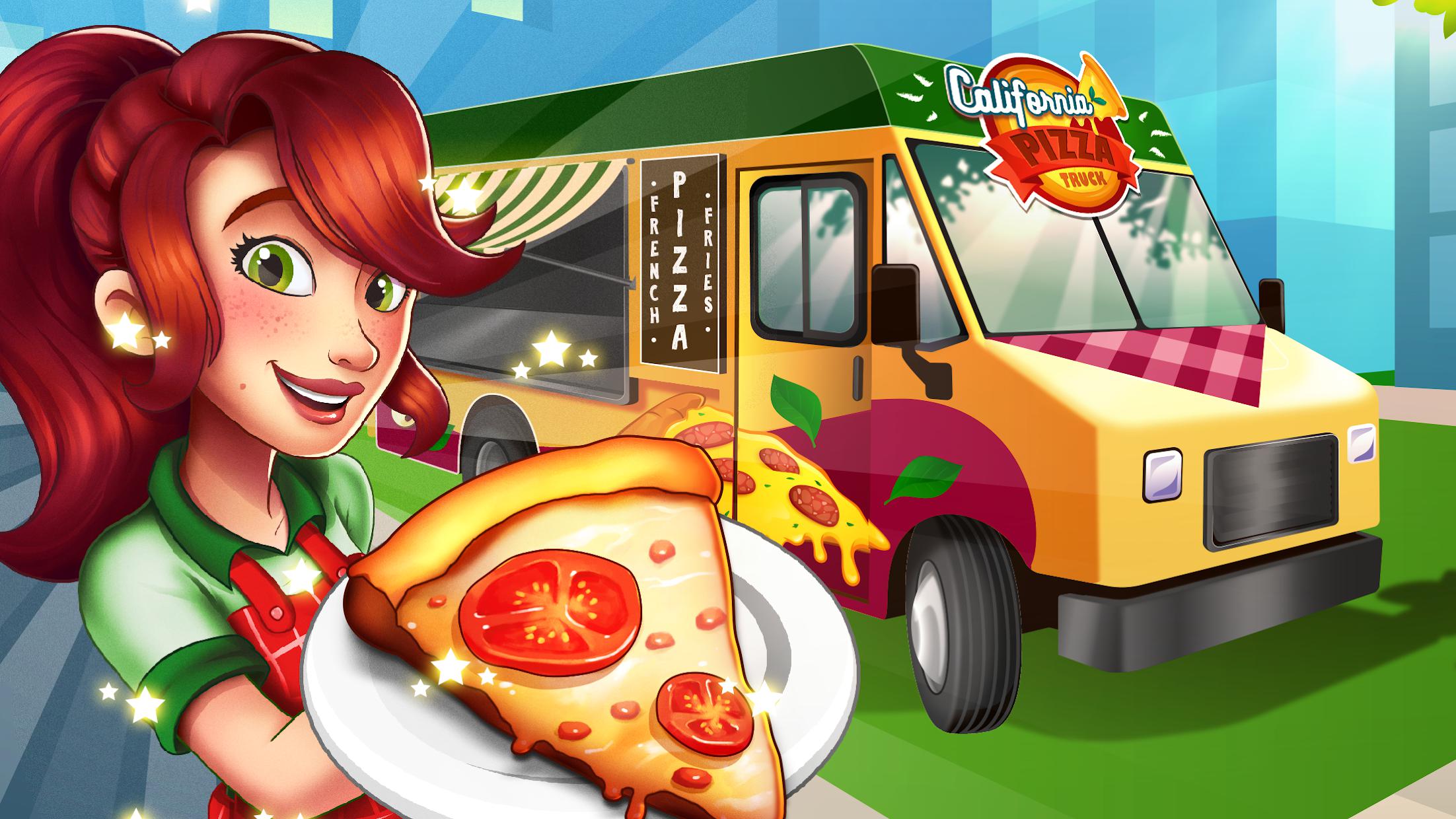 Pizza Truck California - Fast Food Cooking Game_截图_5