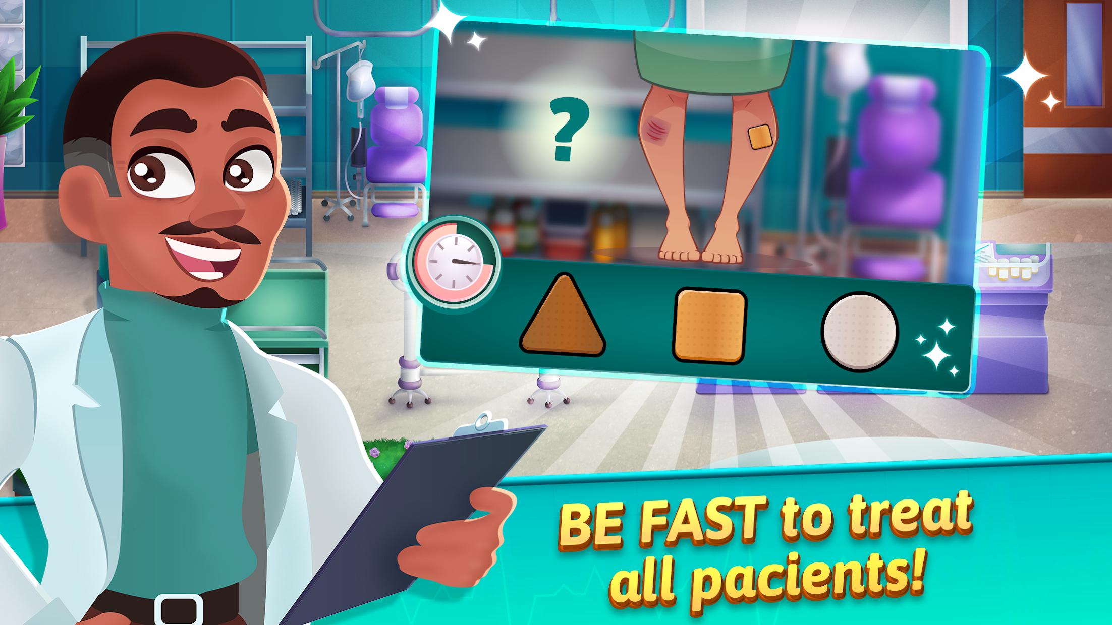 Medicine Dash - Hospital Time Management Game_截图_2