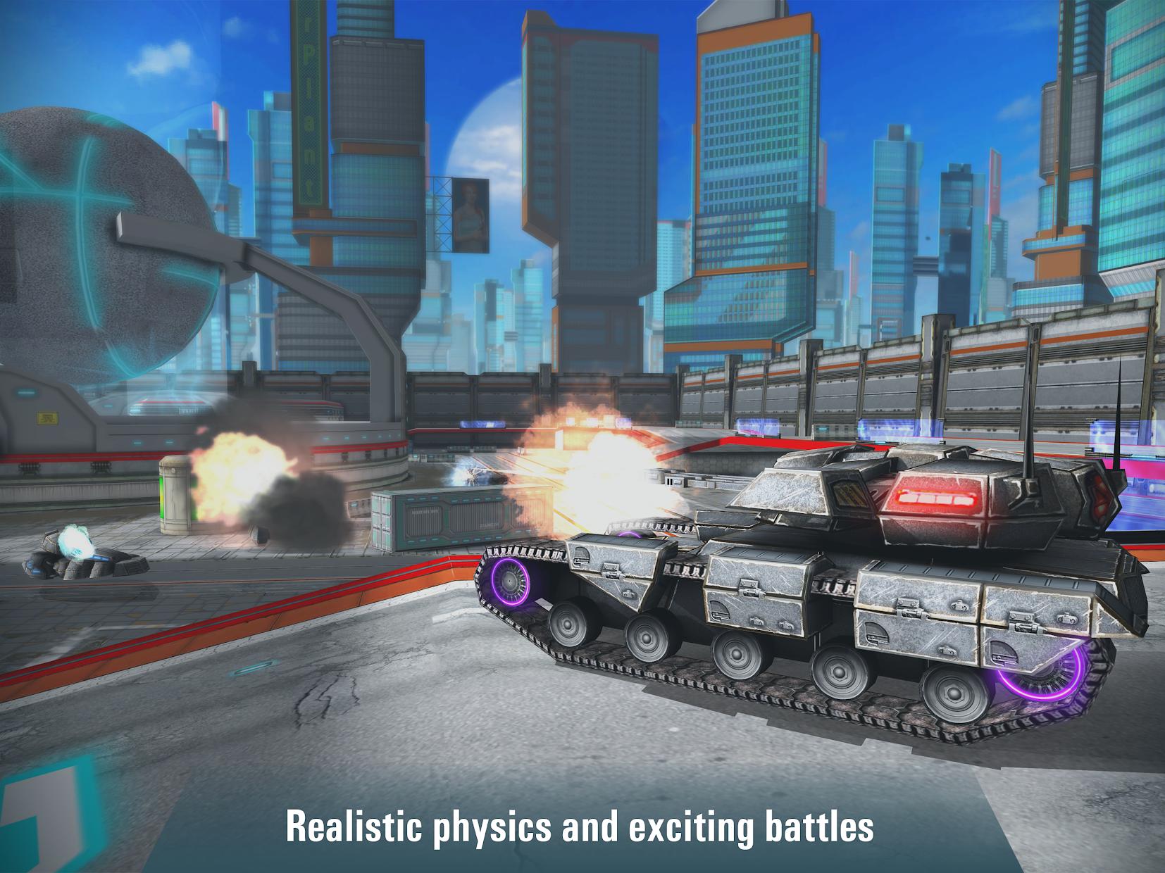 Iron Tanks: Free Multiplayer Tank Shooting Games_截图_4