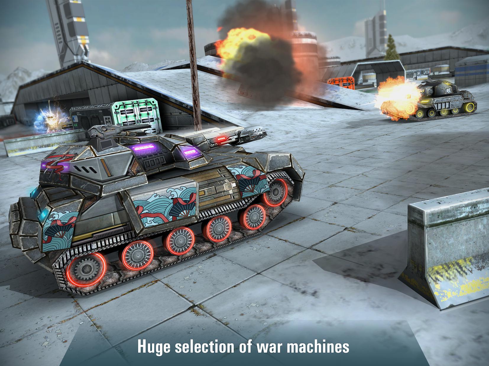 Iron Tanks: Free Multiplayer Tank Shooting Games_截图_5