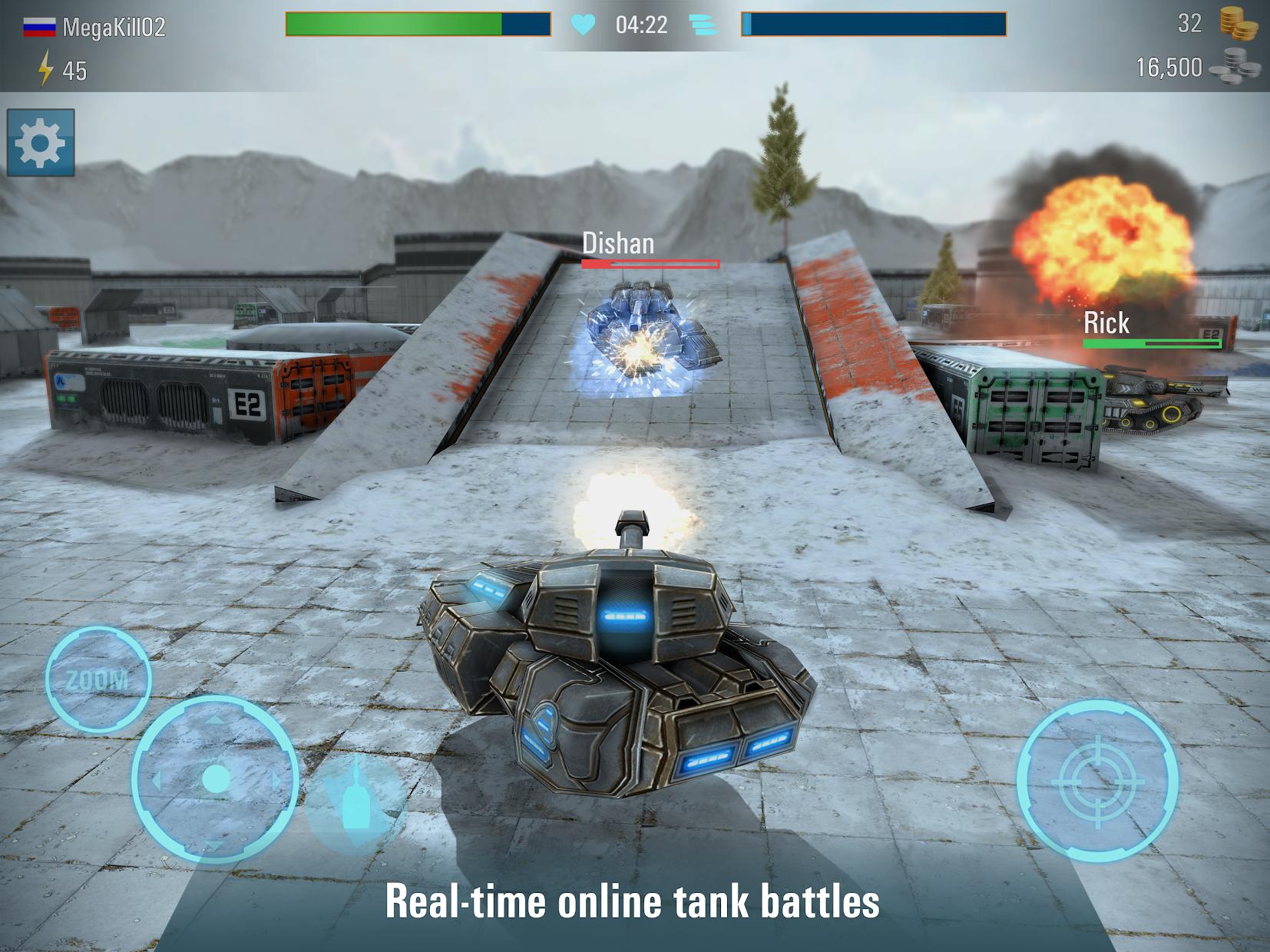 Iron Tanks: Free Multiplayer Tank Shooting Games_截图_6