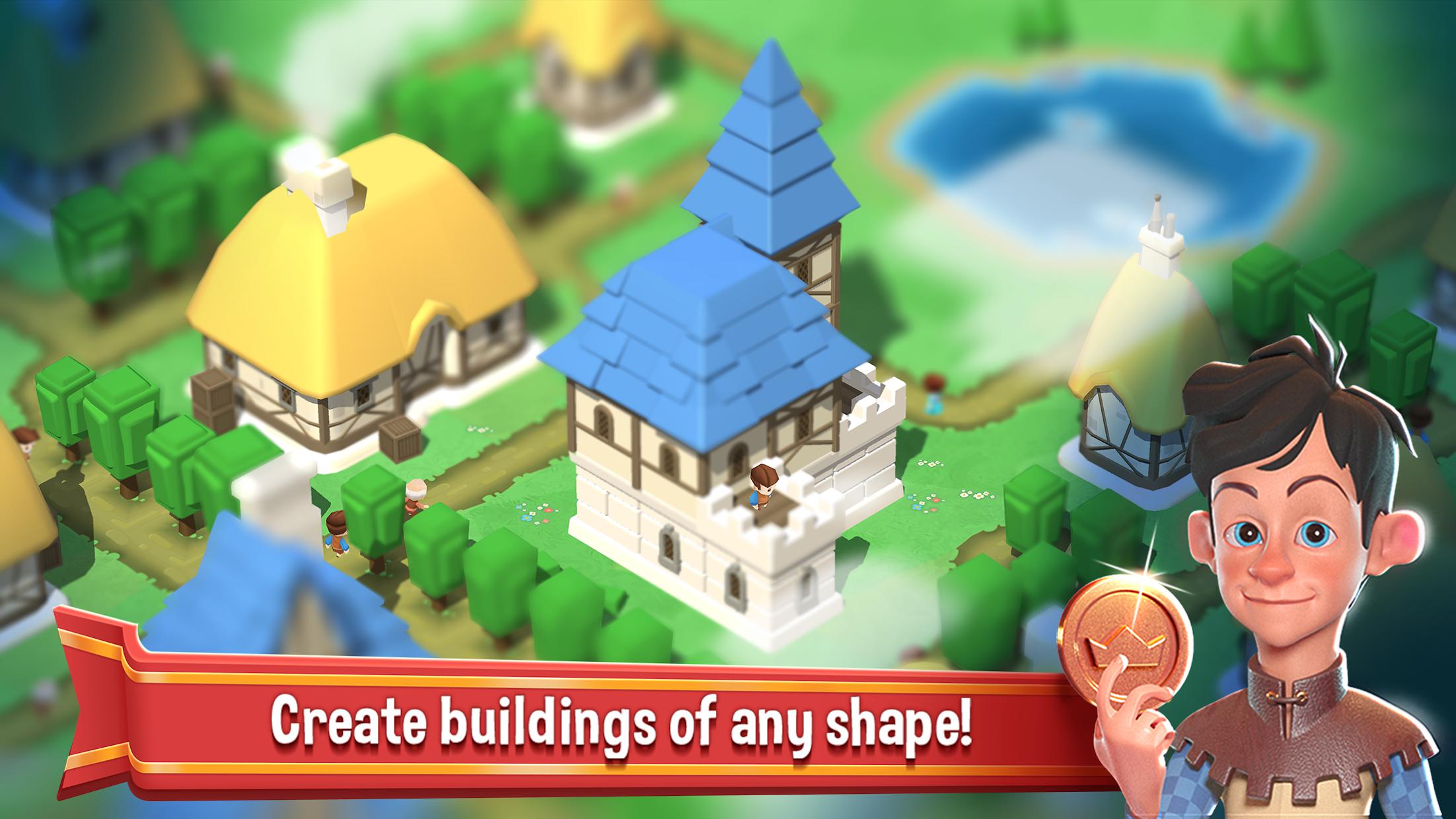 Crafty Town - Kingdom Builder_截图_2