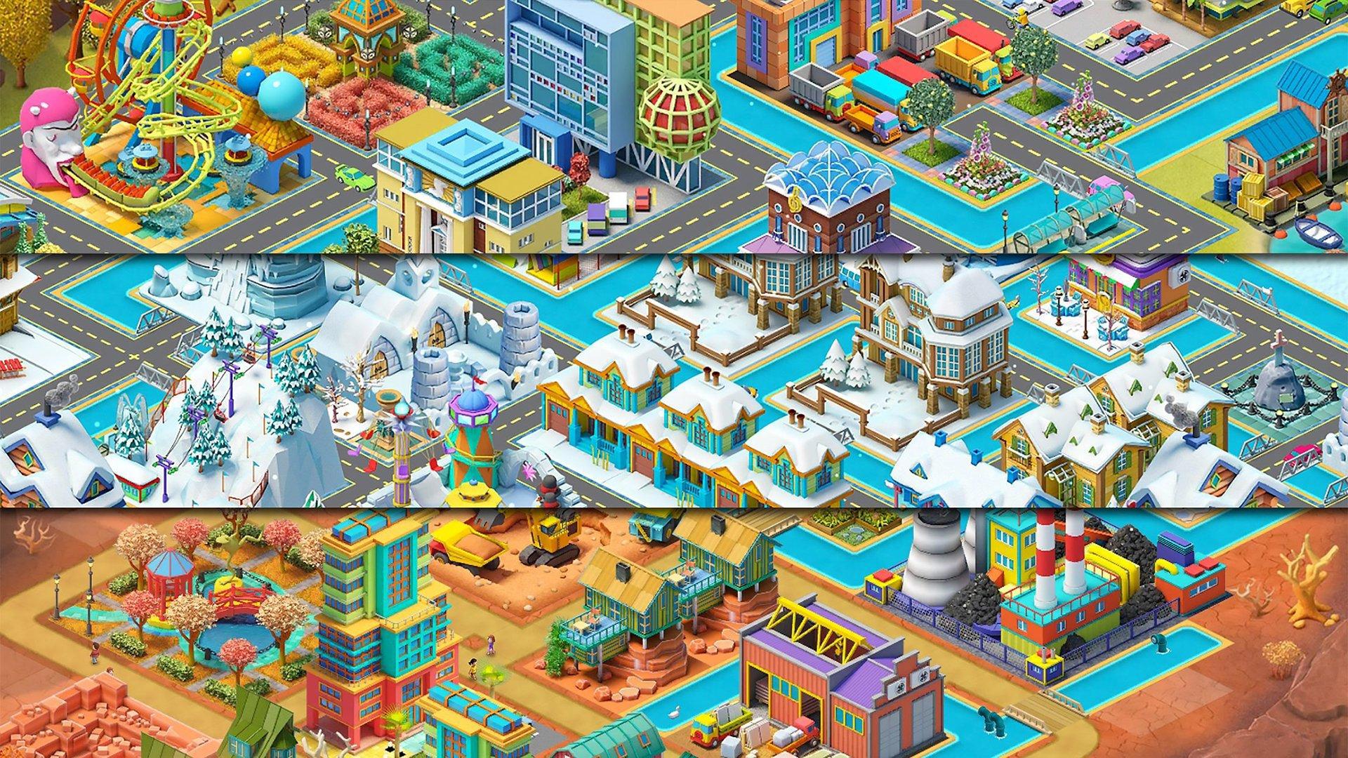 Town City-Village Building Sim Paradise Game_截图_6