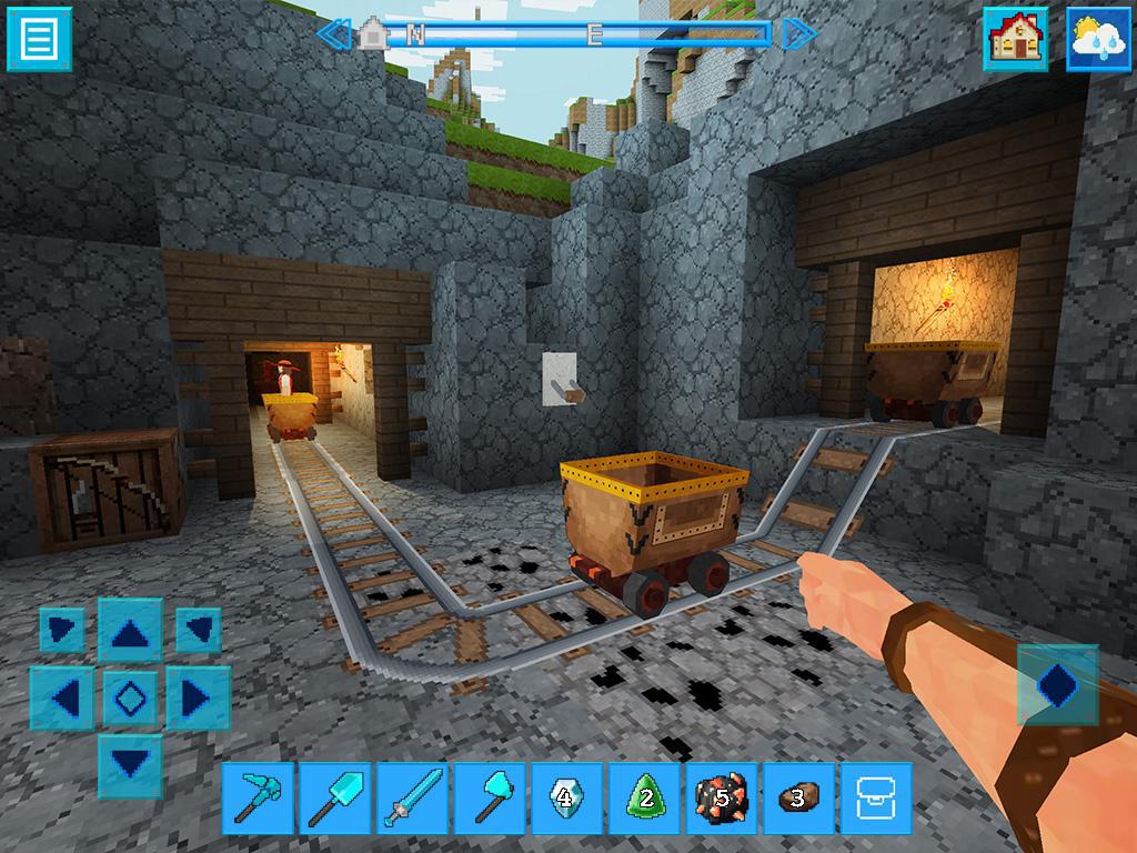 PrimalCraft: Block & Cubes Craft and Survive Game_截图_3