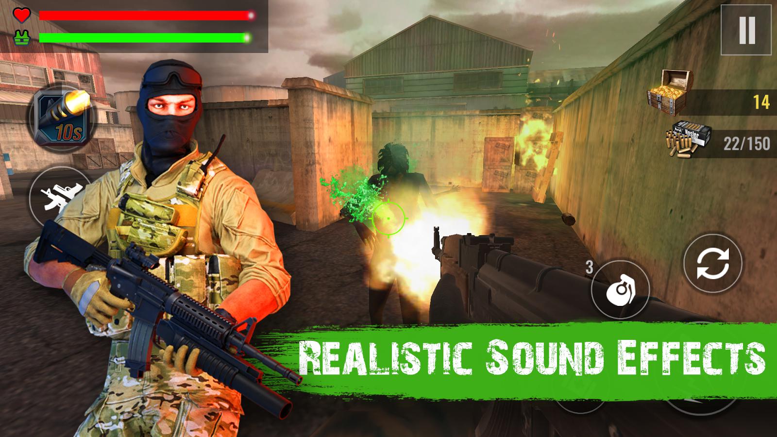 Zombie Shooter Hell 4 Survival_截图_5