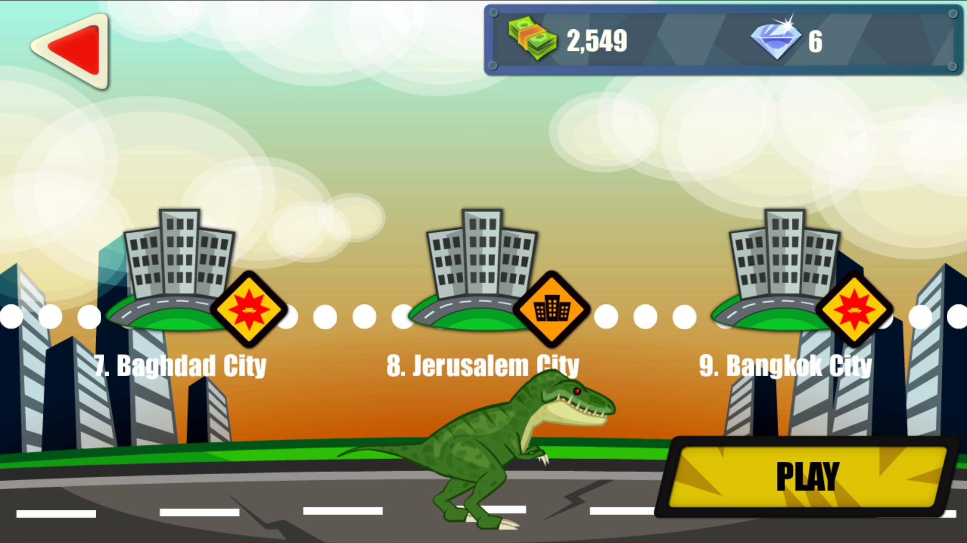 Jurassic Dinosaur: City rampage_截图_5