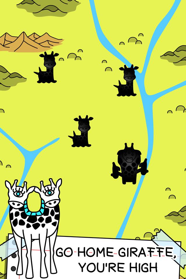 Giraffe Evolution - Mutant Giraffes Clicker Game_截图_4