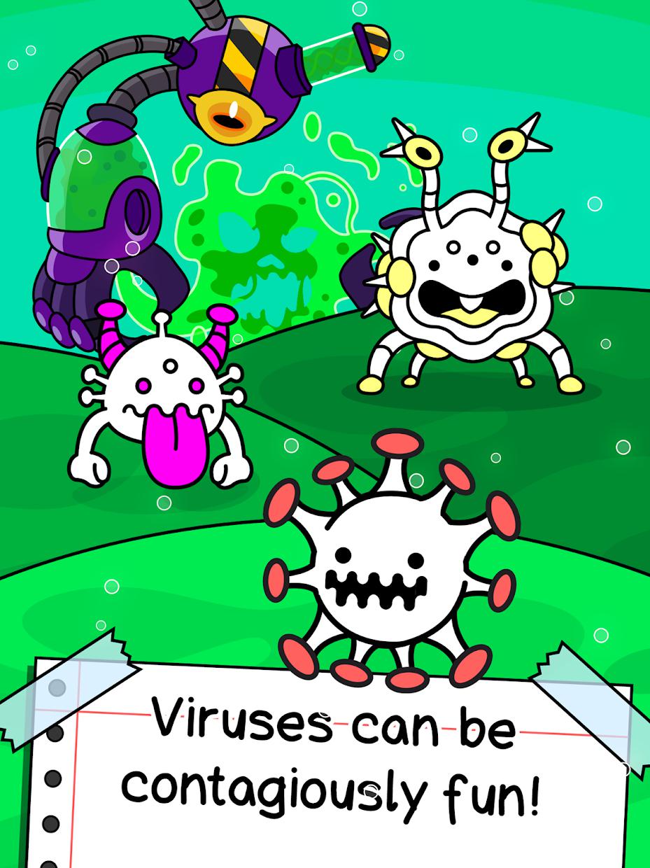 Virus Evolution - Merge & Create Mutant Diseases_截图_5