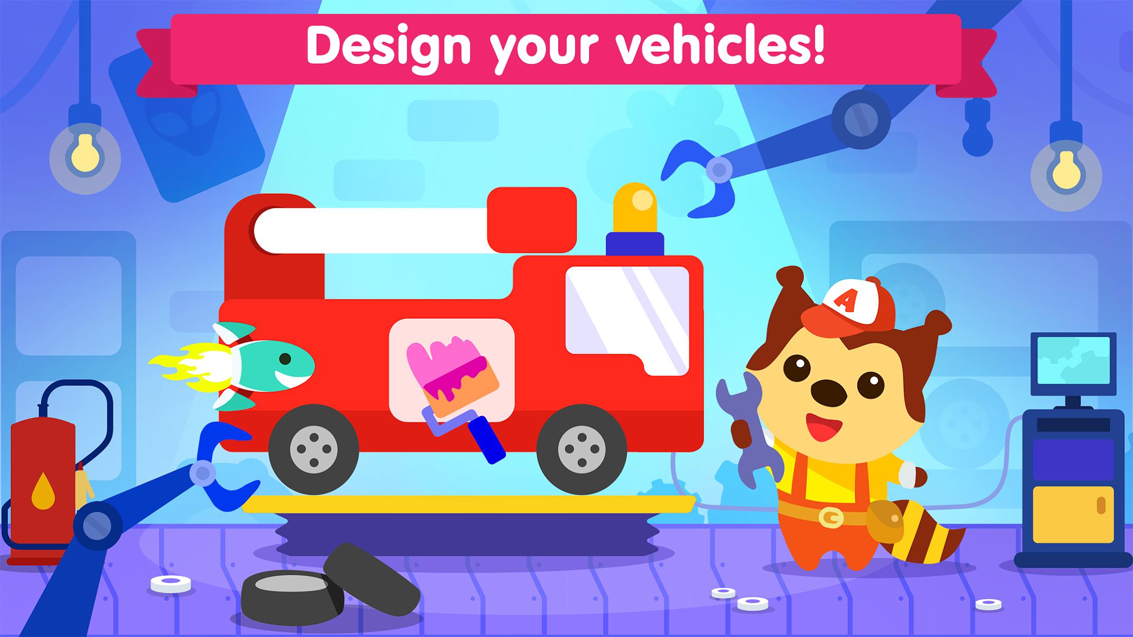 Car game for toddlers - kids cars racing games_截图_3