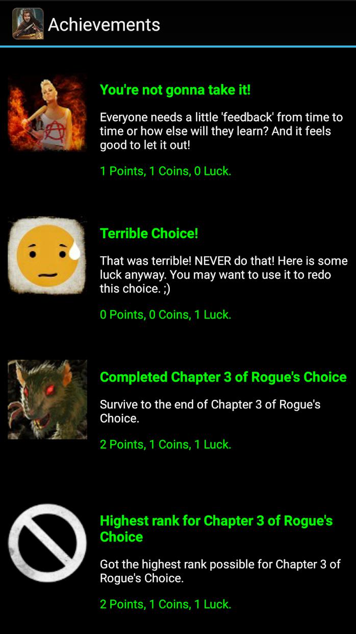 Rogue's Choice (Choices Game)_截图_3