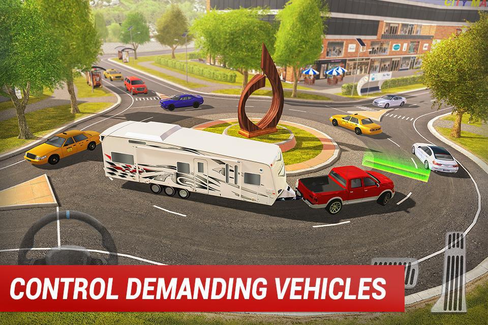 Roundabout 2: A Real City Driving Parking Sim_截图_2