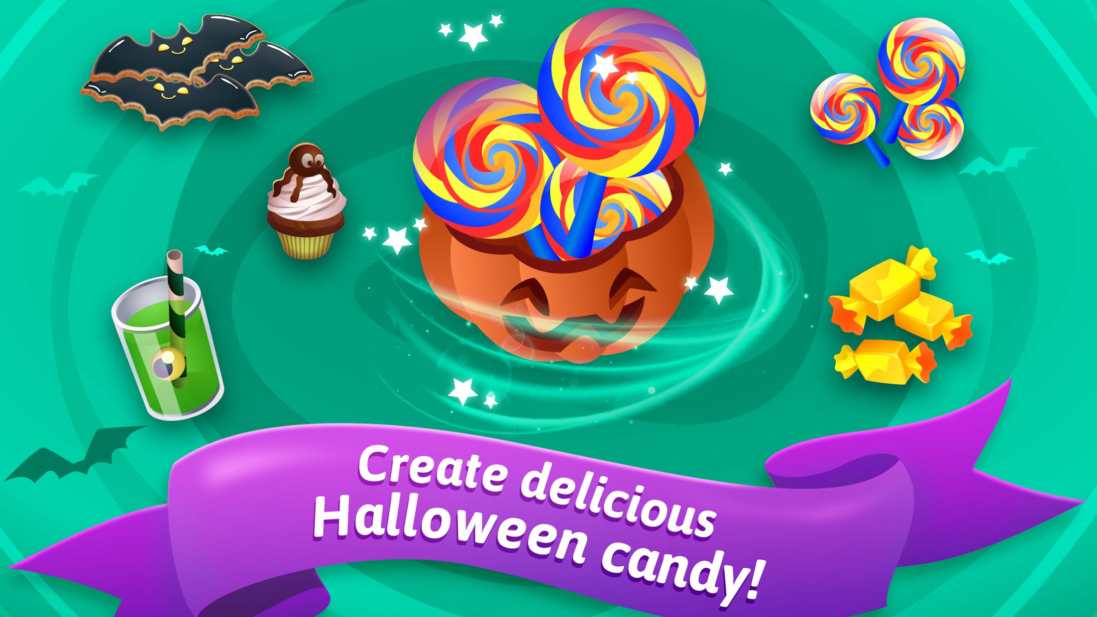 Halloween Candy Shop - Food Cooking Game_截图_3