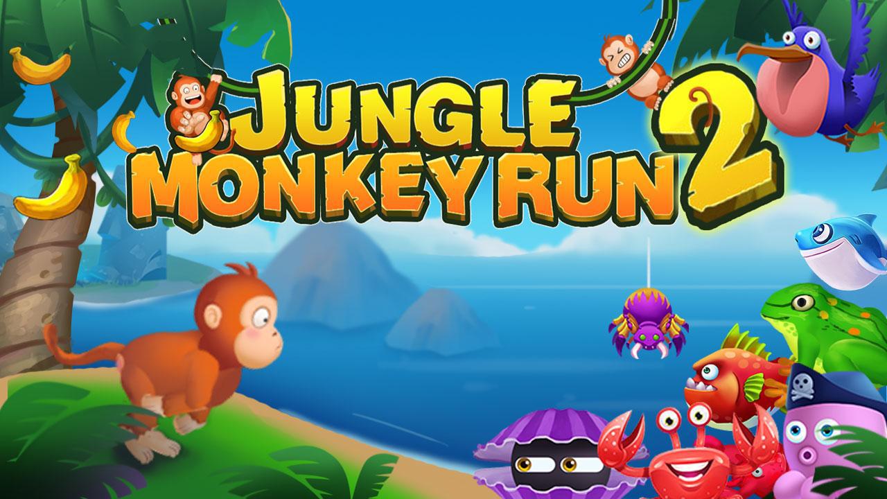 Jungle Monkey Run - Banana Island
