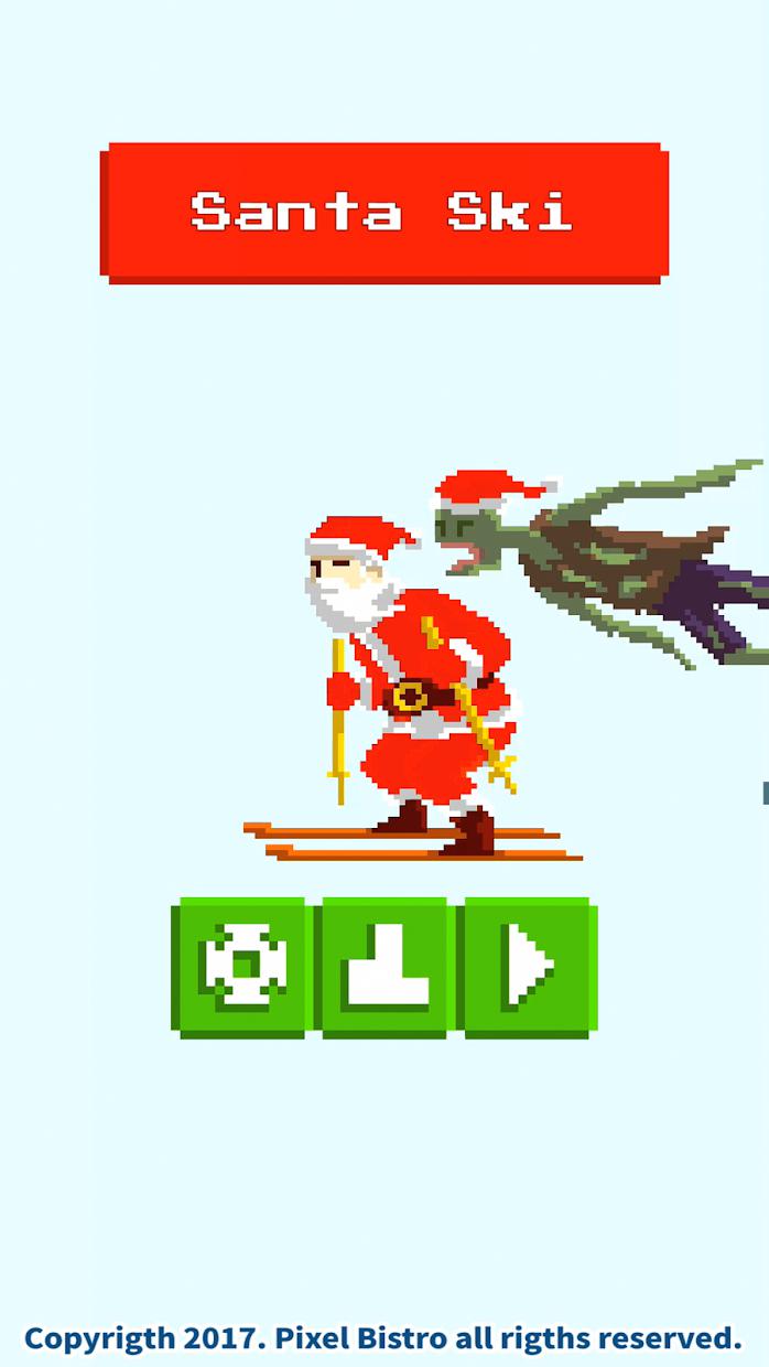 Santa Ski vs Zombies Ski_截图_6