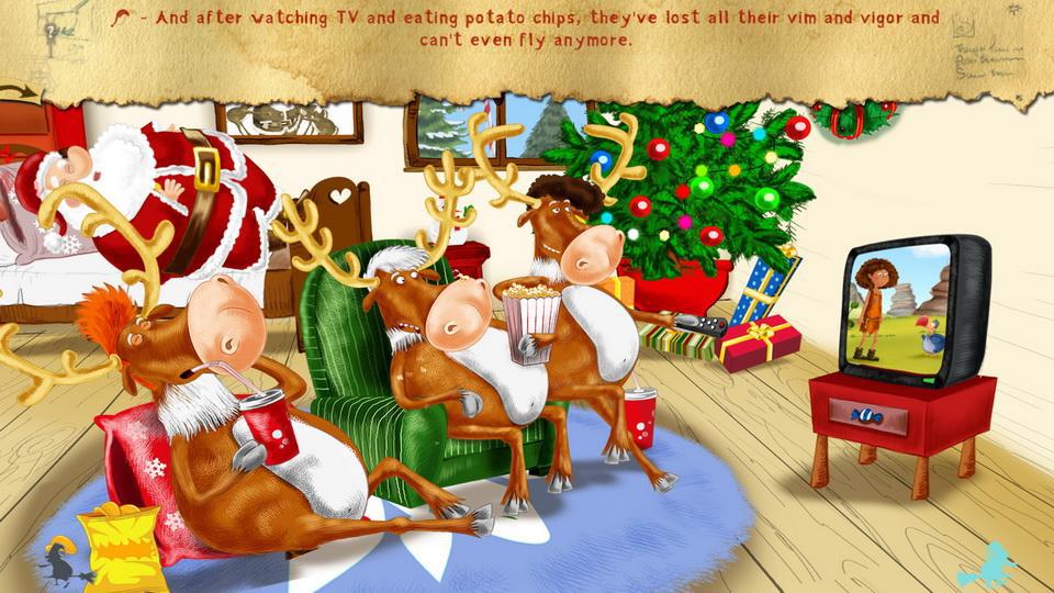 the witch and the christmas.