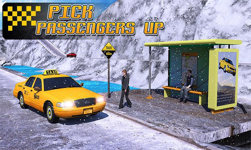 Taxi Driver 3D : Hill Station_截图_3