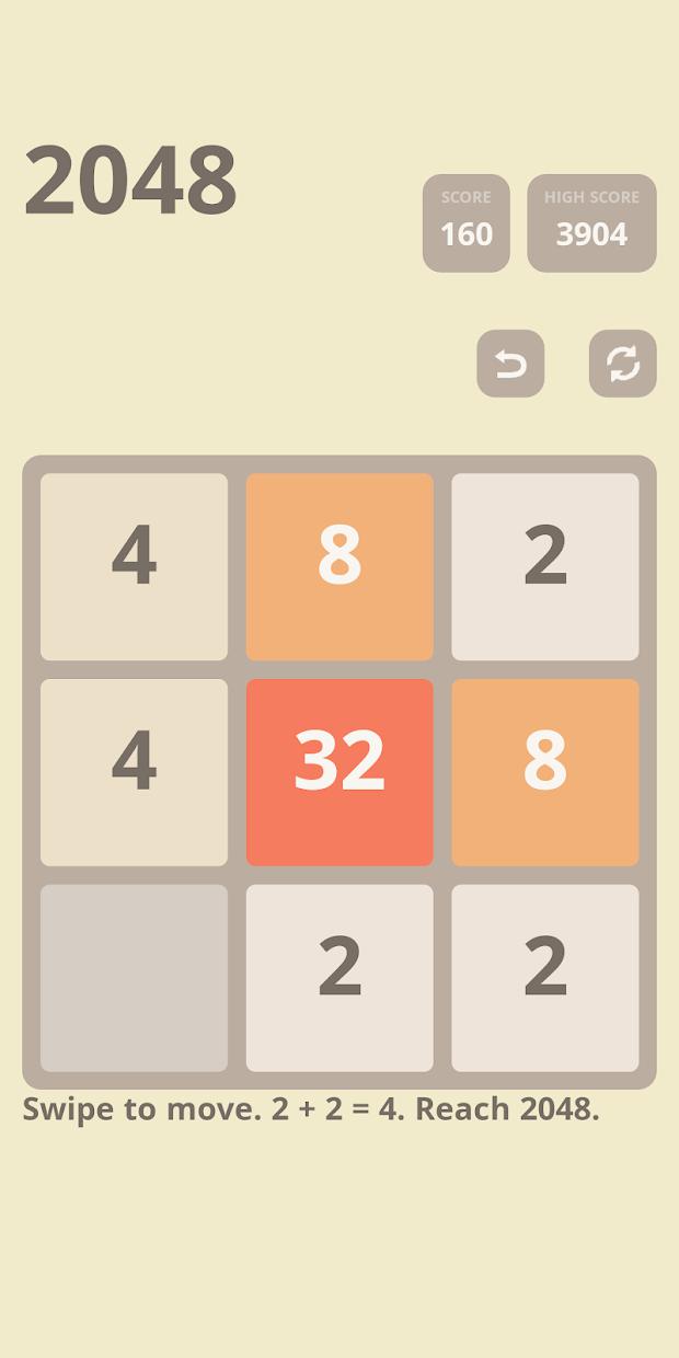 2048 | Addictive and Funny Number Puzzle Game_截图_4
